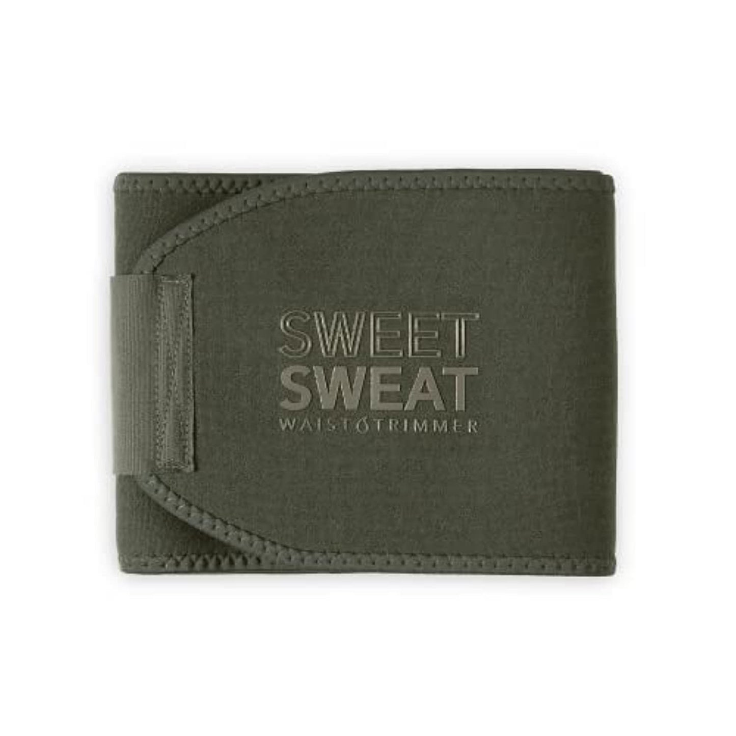 Sports Research Sweet Sweat Waist Trimmer Get More from Your Workout - Sweat Band Increases Stomach Temp to Cut Water Weight - Gym Waist Trainer Belt for Women & Men - Faja para Hacer Ejercicios