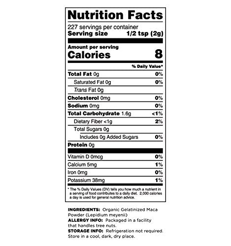Terrasoul Superfoods Organic Gelatinized Maca Powder, 16 Oz, Hormone Balance, Energy Boost, and Superfood Smoothies with Peruvian Maca Root, Gelatinized for Easy Digestion