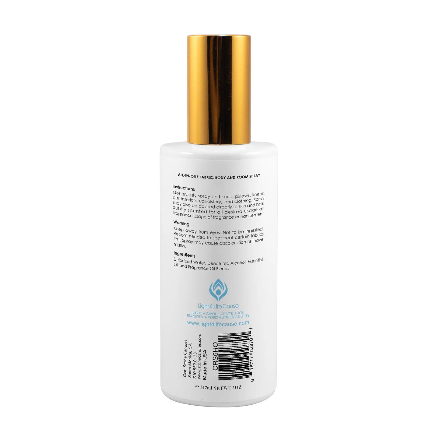 COCO by Stone 5oz Honeysuckle All-in-One Spray