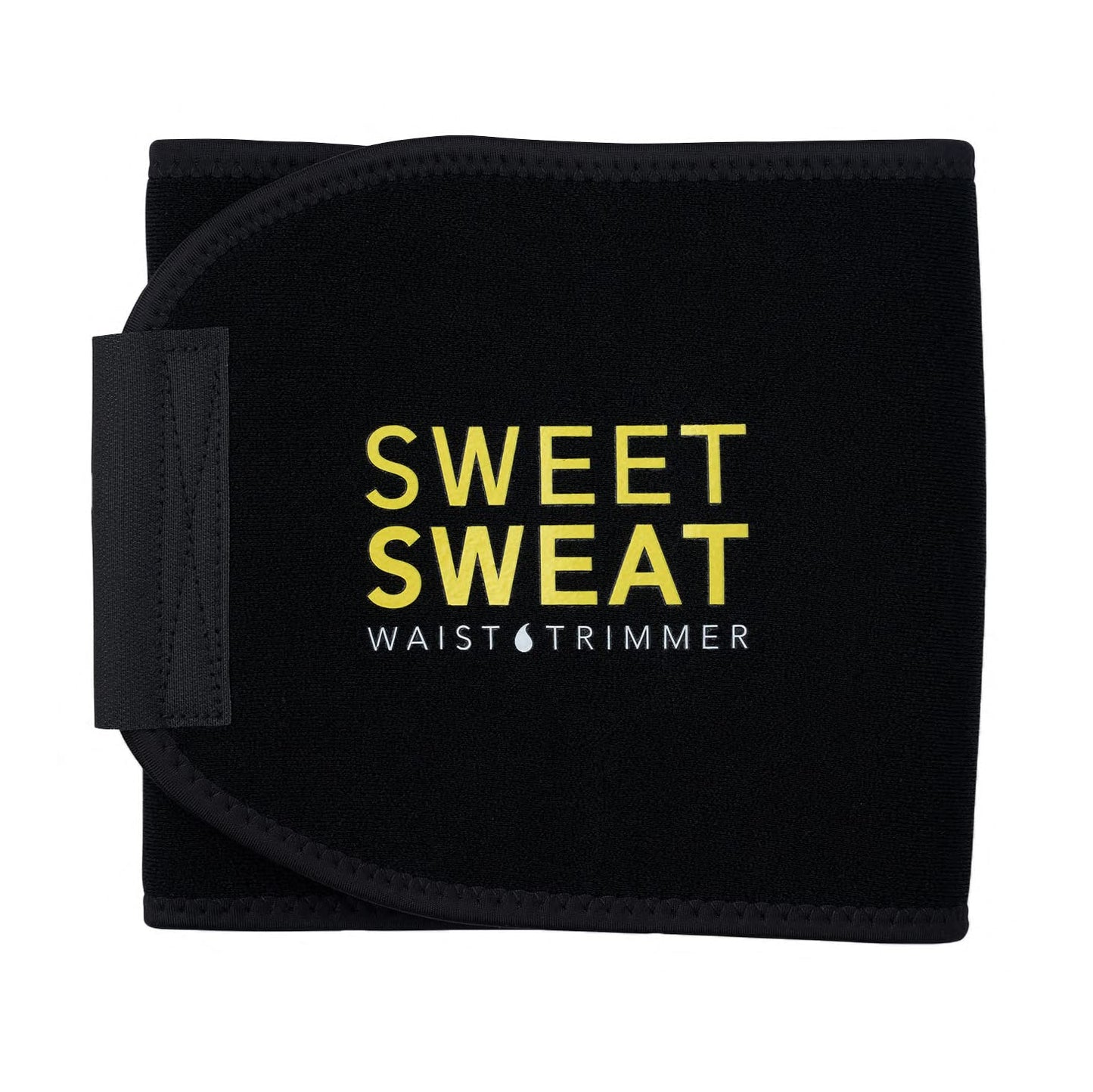 Sports Research Sweet Sweat Waist Trimmer Get More from Your Workout - Sweat Band Increases Stomach Temp to Cut Water Weight - Gym Waist Trainer Belt for Women & Men - Faja para Hacer Ejercicios