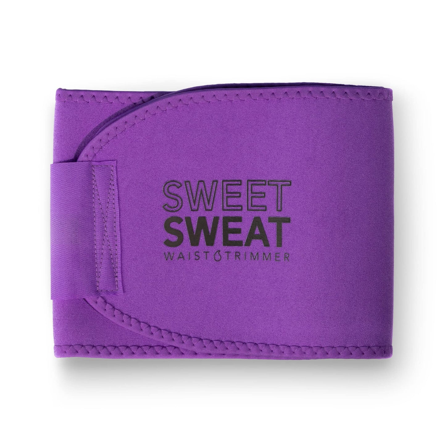 Sports Research Sweet Sweat Waist Trimmer Get More from Your Workout - Sweat Band Increases Stomach Temp to Cut Water Weight - Gym Waist Trainer Belt for Women & Men - Faja para Hacer Ejercicios