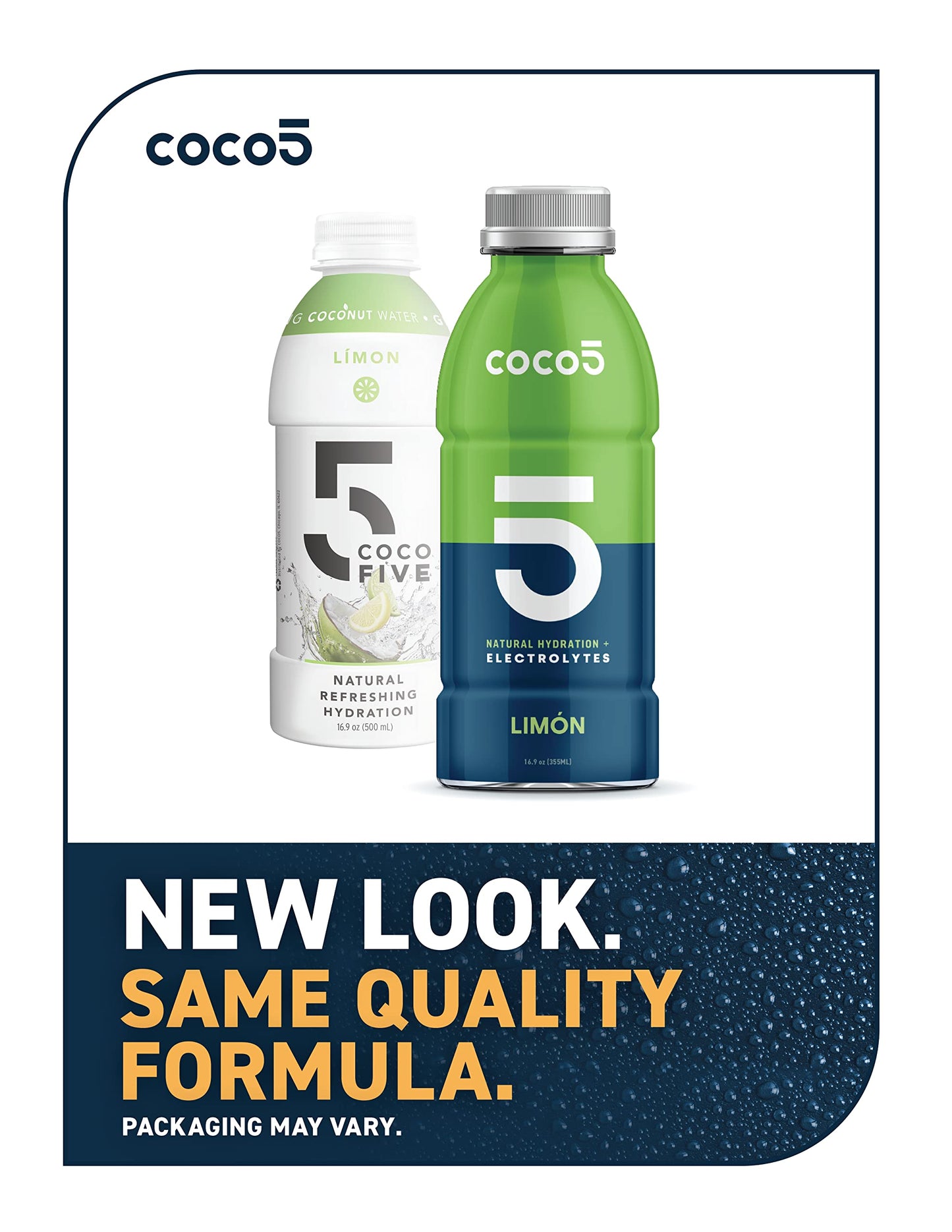 Coco5 Clean Sports Hydration Cherry Flavor | 100% Natural | 50% Less Sugar | Nothing Artificial | Non-GMO | Gluten Free | Developed by Pro Trainers for Pro Athletes | 16.9 OZ (Pack - 12)