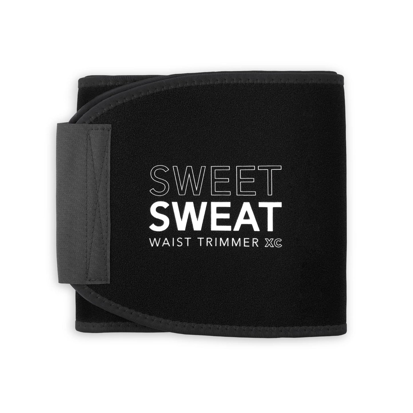 Sports Research Sweet Sweat Waist Trimmer Get More from Your Workout - Sweat Band Increases Stomach Temp to Cut Water Weight - Gym Waist Trainer Belt for Women & Men - Faja para Hacer Ejercicios